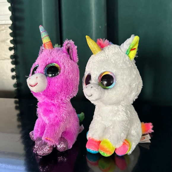 Ty Unicorn Stuffed Animals set (2) - Picture 3 of 9